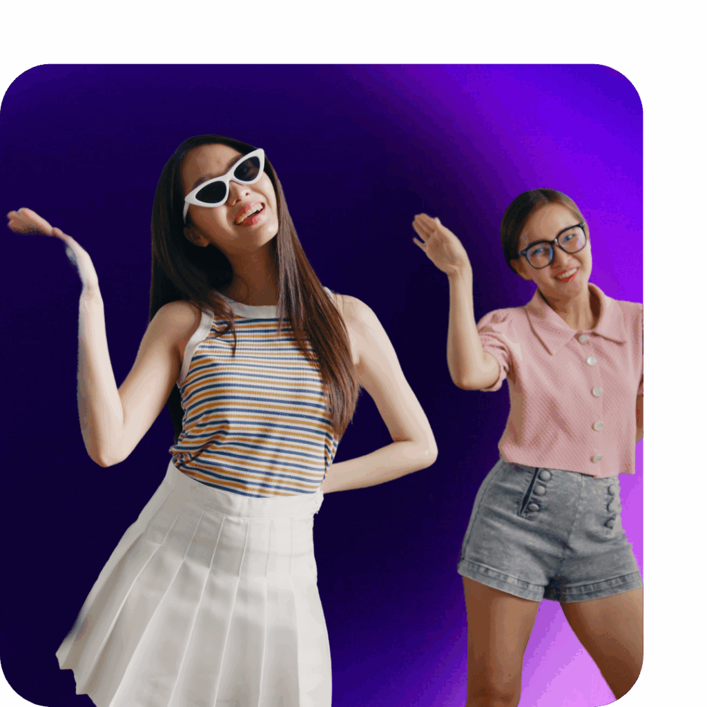 challenge image girls dancing
