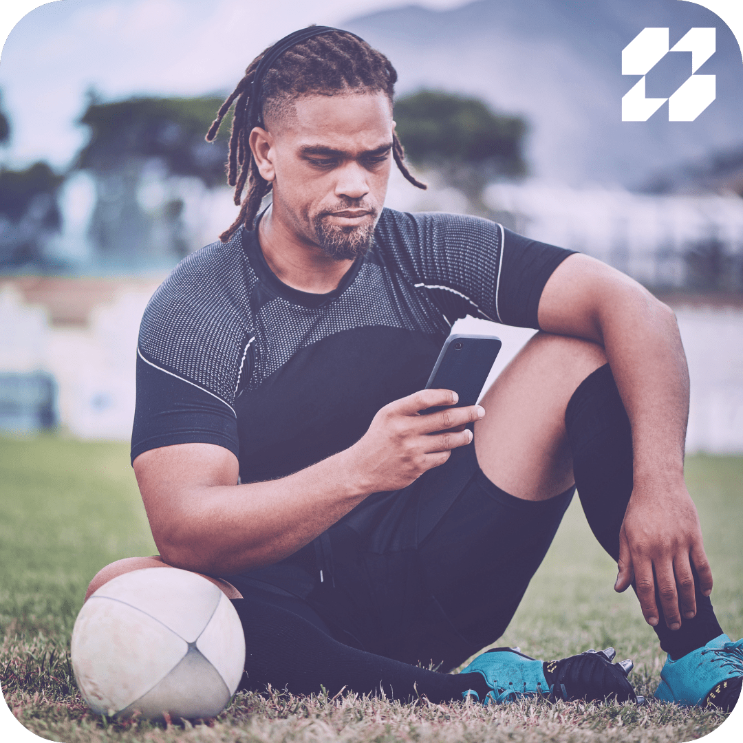 Soccer player being abused online