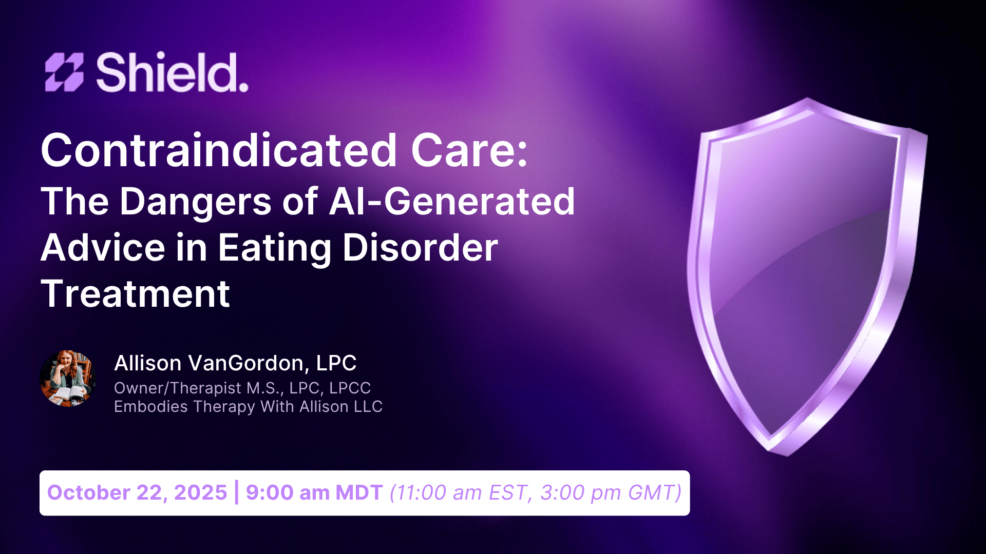 Contraindicated care session card