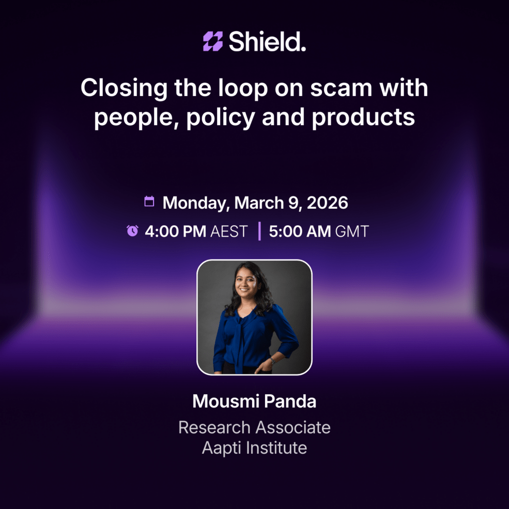Closing the loop on scam with people, policy and products